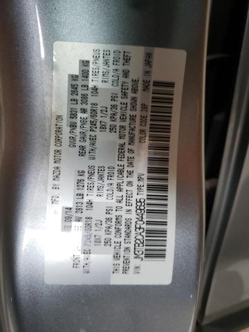 Photo 10 from auction – 2015 MAZDA CX-9 TOURI with VIN JM3TB2CA3F0449695