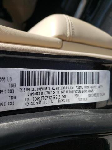 Photo 10 from auction – 2015 JEEP GRAND CHER with VIN 1C4RJFBG7FC156612