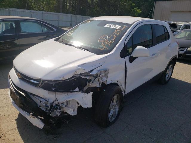 Photo 2 from auction – 2020 CHEVROLET TRAX LS with VIN 3GNCJNSB2LL114666