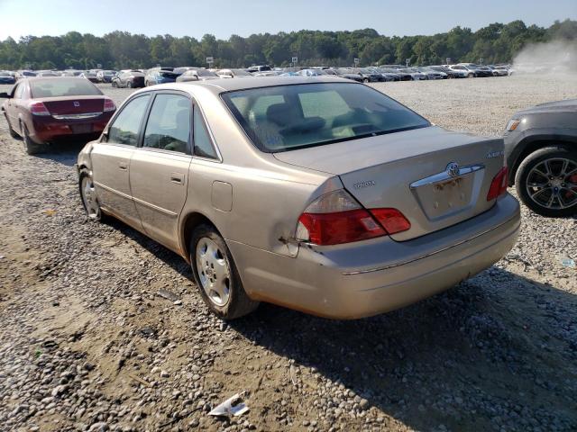 Photo 3 from auction – 2004 TOYOTA AVALON XL with VIN 4T1BF28BX4U340324