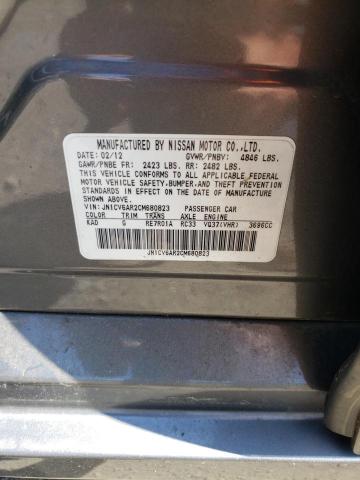 Photo 10 from auction – 2012 INFINITI G37 with VIN JN1CV6AR2CM680823