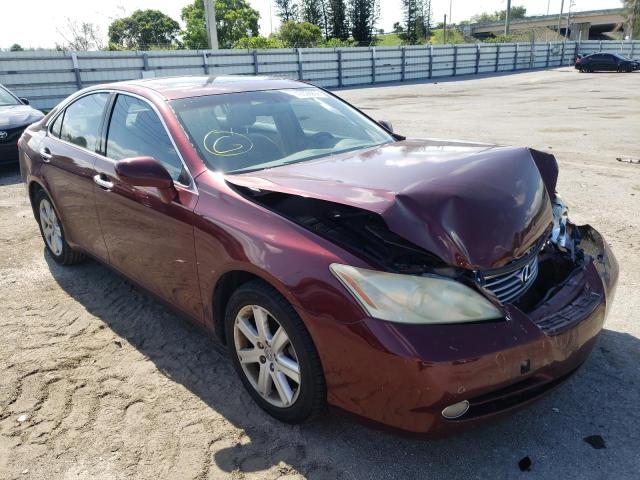 LEXUS ES 350 2008 مع رقم تعريف المركبة JTHBJ46G582225093 - صورة من المزاد