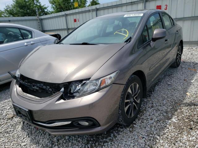 Photo 2 from auction – 2013 HONDA CIVIC EXL with VIN 19XFB2F96DE019901