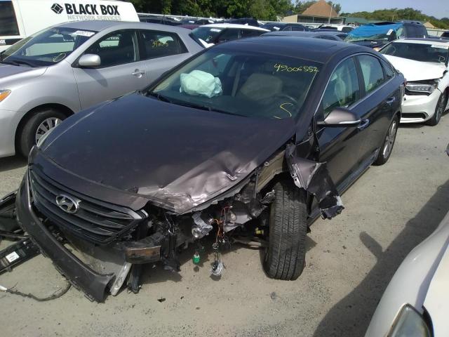 Photo 2 from auction – 2017 HYUNDAI SONATA SPO with VIN 5NPE34AF6HH593143