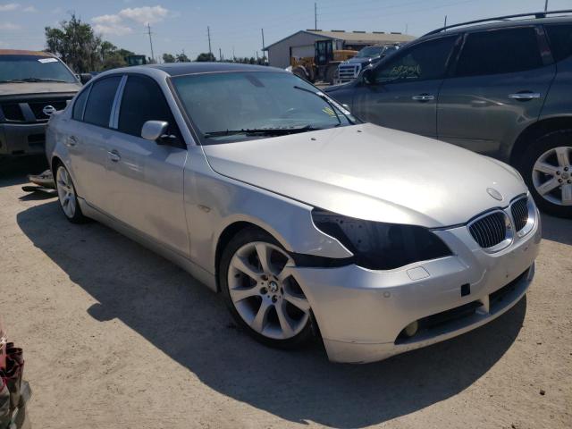 BMW 545 I 2005 with VIN WBANB33575CN67866 - Photo from auction