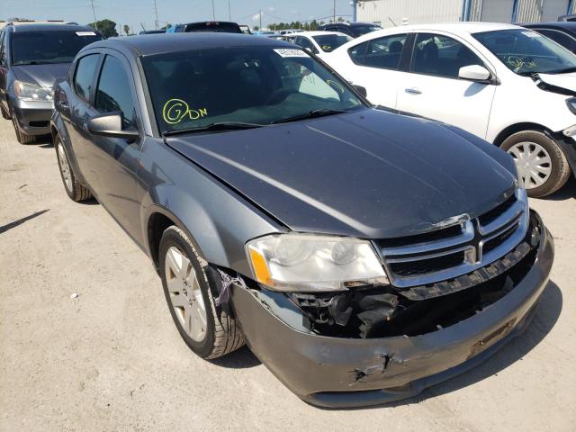 DODGE AVENGER SE 2012 with VIN 1C3CDZAB1CN294106 - Photo from auction