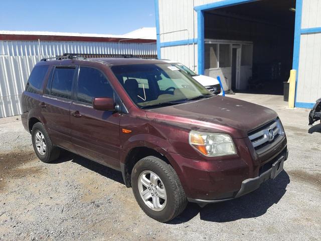 HONDA PILOT VP 2008 with VIN 5FNYF28298B024605 - Photo from auction