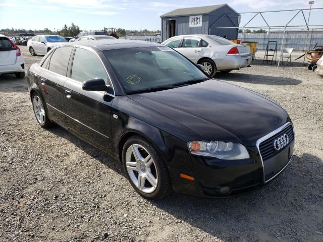 AUDI A4 2.0T QU 2007 with VIN WAUDF78E57A186418 - Photo from auction