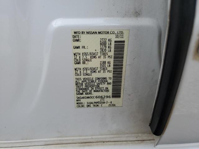 صورة رقم 10 من المزاد - 2012 NISSAN PATHFINDER مع VIN 5N1AR1NN3CC606296