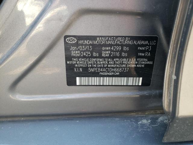 Photo 10 from auction – 2013 HYUNDAI SONATA GLS with VIN 5NPEB4AC1DH668737