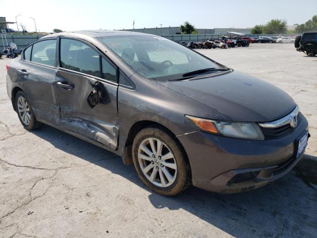 HONDA CIVIC EX 2012 with VIN 19XFB2F84CE301427 - Photo from auction