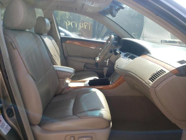 Photo 5 from auction – 2005 TOYOTA AVALON XL with VIN 4T1BK36B75U034199