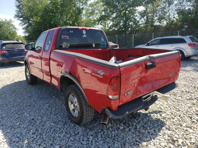 Photo 3 from auction – 2002 FORD F150 with VIN 2FTRX18L22CA92103