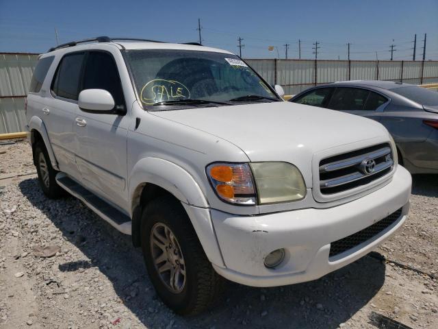 TOYOTA SEQUOIA LI 2003 with VIN 5TDZT38A03S148356 - Photo from auction