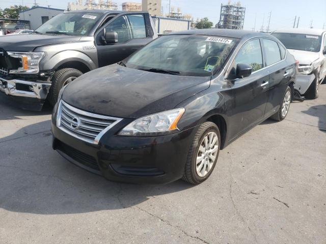 Photo 2 from auction – 2014 NISSAN SENTRA S with VIN 3N1AB7AP1EY274343