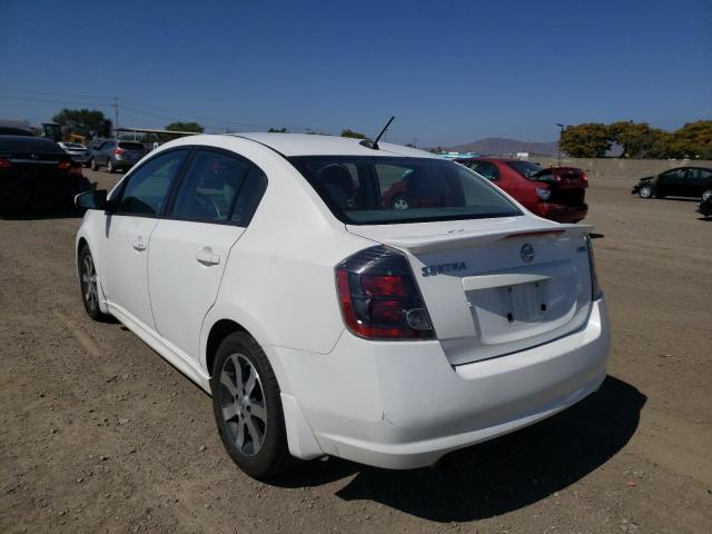 Photo 3 from auction – 2012 NISSAN SENTRA 2.0 with VIN 3N1AB6AP1CL648843