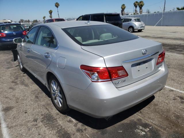Photo 3 from auction – 2010 LEXUS ES 350 with VIN JTHBK1EGXA2389877