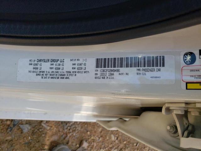 Photo 10 from auction – 2011 CHRYSLER 200 LIMITE with VIN 1C3BC2FG2BN504981