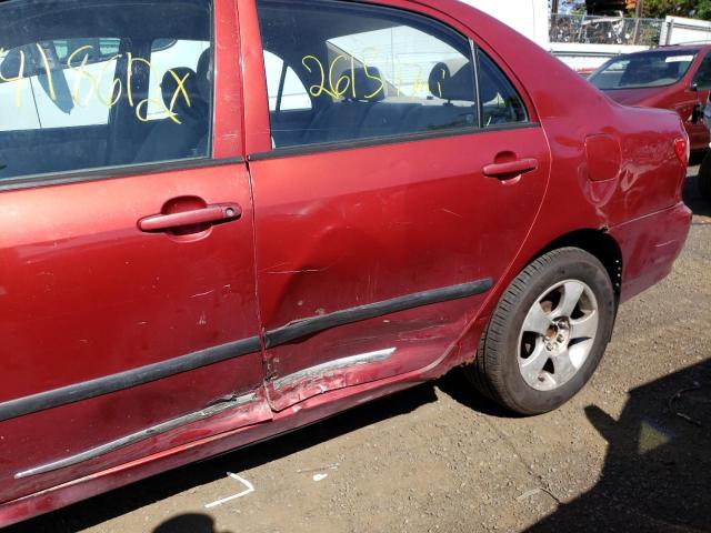 Photo 9 from auction – 2003 TOYOTA COROLLA CE with VIN 2T1BR32E93C039284