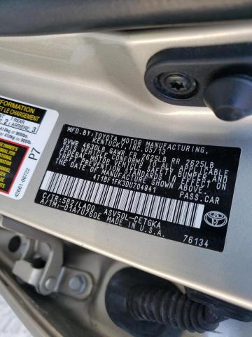 Photo 10 from auction – 2013 TOYOTA CAMRY L with VIN 4T1BF1FK3DU704841