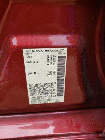 Photo 10 from auction – 2016 NISSAN ALTIMA 2.5 with VIN 1N4AL3AP0GC160452