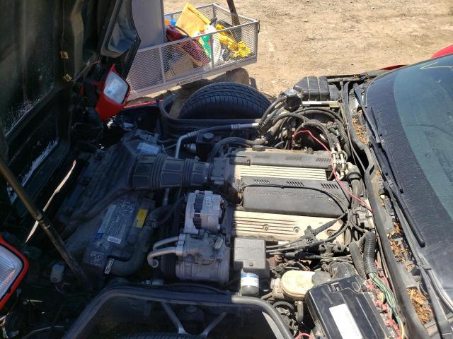 Photo 7 from auction – 1992 CHEVROLET CORVETTE with VIN 1G1YY23P3N5114142