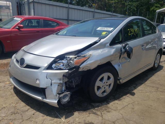 Photo 2 from auction – 2010 TOYOTA PRIUS with VIN JTDKN3DU7A5098604