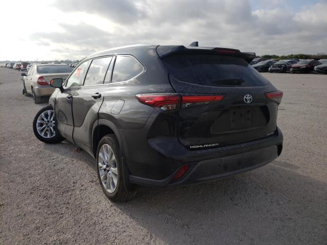 Photo 3 from auction – 2022 TOYOTA HIGHLANDER with VIN 5TDXBRCH2NS538718