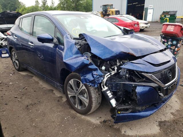 NISSAN LEAF SL PL 2021 with VIN 1N4BZ1DV2MC550742 - Photo from auction