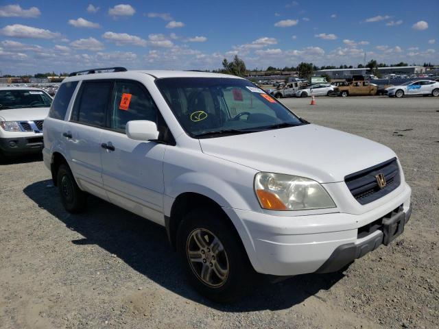 HONDA PILOT EXL 2003 z numerem VIN 2HKYF18593H566009 - Zdjęcie z aukcji