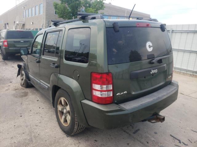 Photo 3 from auction – 2008 JEEP LIBERTY SP with VIN 1J8GN28K28W273282