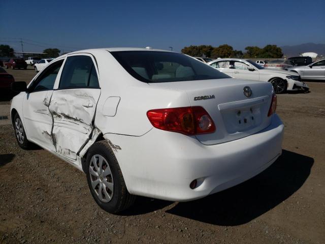Photo 3 from auction – 2009 TOYOTA COROLLA BA with VIN 1NXBU40E49Z006126