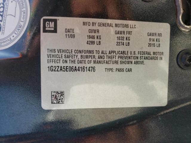 Photo 10 from auction – 2010 PONTIAC G6 with VIN 1G2ZA5E06A4161476