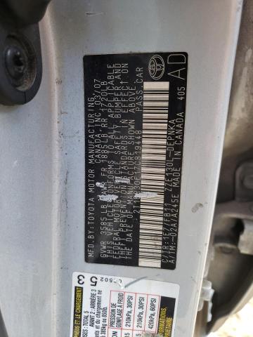 Photo 10 from auction – 2007 TOYOTA COROLLA CE with VIN 2T1BR30E17C819448