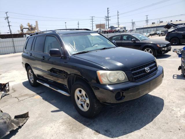 TOYOTA HIGHLANDER 2002 with VIN JTEGD21A420039999 - Photo from auction