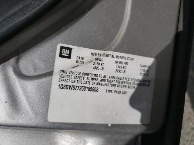 Photo 10 from auction – 2005 CADILLAC STS with VIN 1G6DW677250185958
