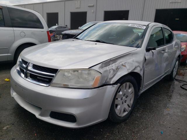 Photo 2 from auction – 2012 DODGE AVENGER SE with VIN 1C3CDZAB3CN194282