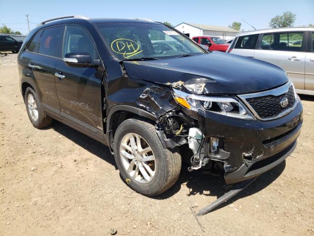 KIA SORENTO SX 2014 with VIN 5XYKTCA63EG508954 - Photo from auction