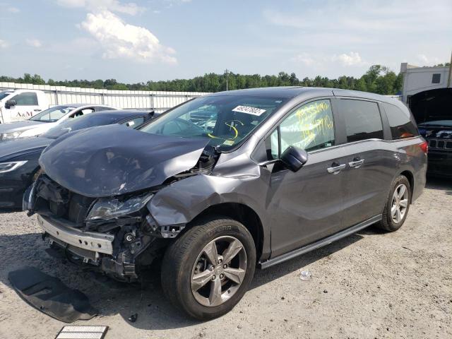 Photo 2 from auction – 2018 HONDA ODYSSEY EX with VIN 5FNRL6H73JB094767