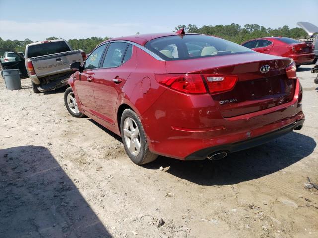 Photo 3 from auction – 2014 KIA OPTIMA LX with VIN 5XXGM4A77EG278325