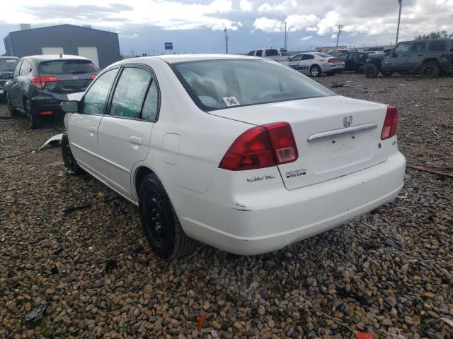 Photo 3 from auction – 2002 HONDA CIVIC LX with VIN 1HGES16542L037578