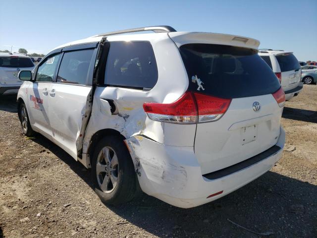 Photo 3 from auction – 2012 TOYOTA SIENNA LE with VIN 5TDKK3DC8CS225065