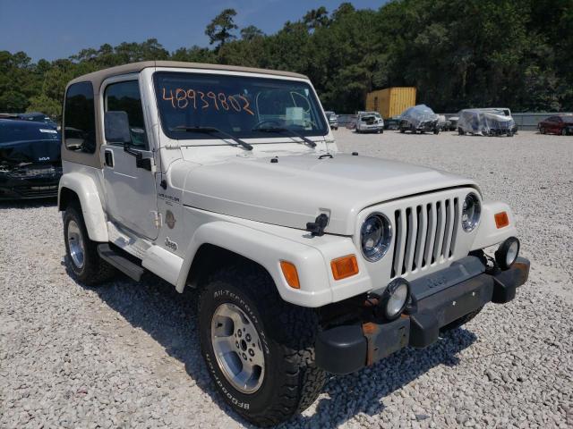 JEEP WRANGLER / 2000 with VIN 1J4FA59S1YP704634 - Photo from auction