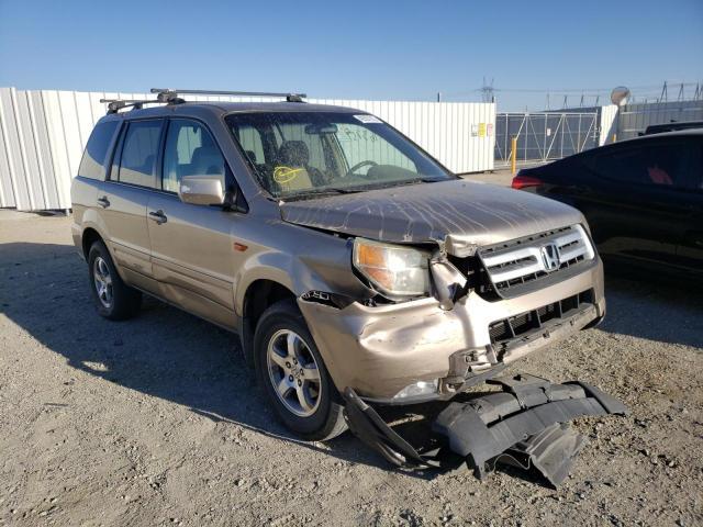 Photo 1 from auction – 2006 HONDA PILOT EX with VIN 2HKYF18416H551967