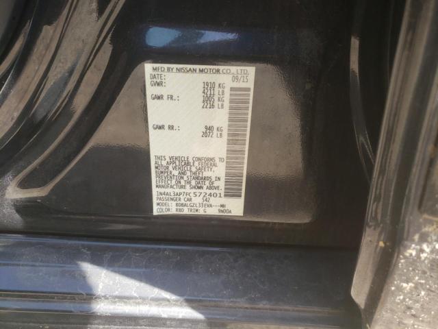 Photo 10 from auction – 2015 NISSAN ALTIMA 2.5 with VIN 1N4AL3AP7FC572401
