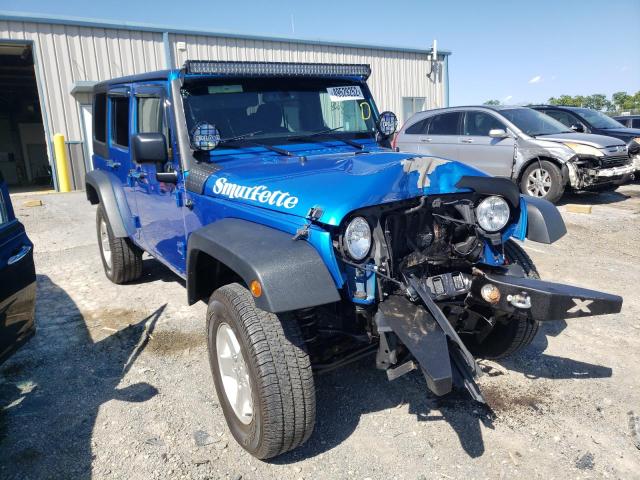 JEEP WRANGLER U 2015 with VIN 1C4BJWDG0FL767077 - Photo from auction