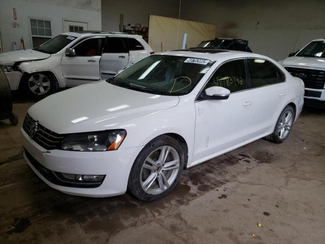 Photo 2 from auction – 2014 VOLKSWAGEN PASSAT SE with VIN 1VWBM7A30EC036207