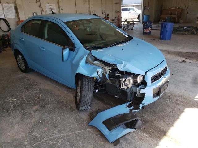CHEVROLET SONIC LT 2014 with VIN 1G1JC5SH8E4181076 - Photo from auction