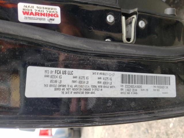 Photo 10 from auction – 2018 DODGE CHARGER SX with VIN 2C3CDXBG5JH186205
