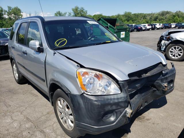HONDA CR-V EX 2006 with VIN JHLRD68896C012490 - Photo from auction